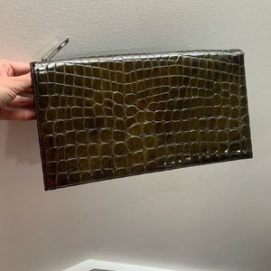 💥3/30$💥BCBG croc effect purse